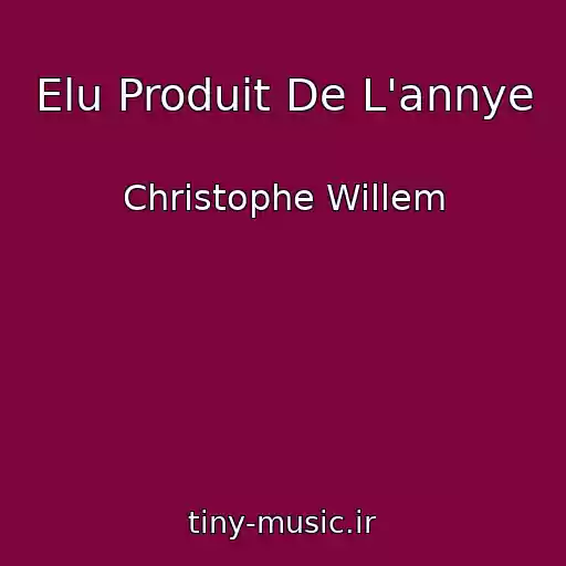 کاور آهنگ Elu Produit De L'annye از Christophe Willem