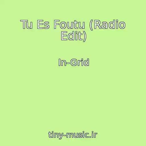 کاور آهنگ Tu Es Foutu (Radio Edit) از In-Grid