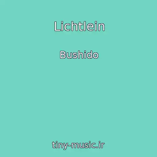 کاور آهنگ Lichtlein از Bushido
