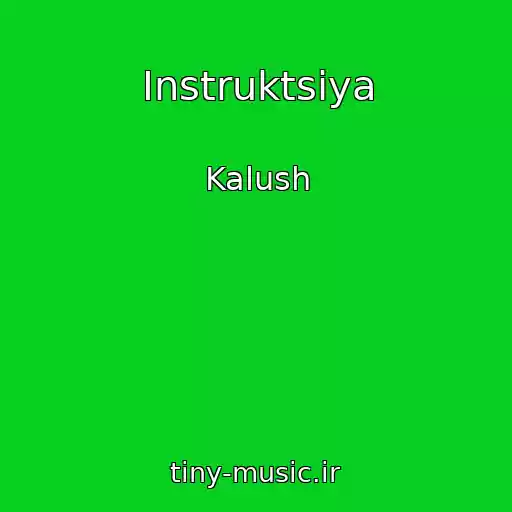 کاور آهنگ Іnstruktsіya از Kalush