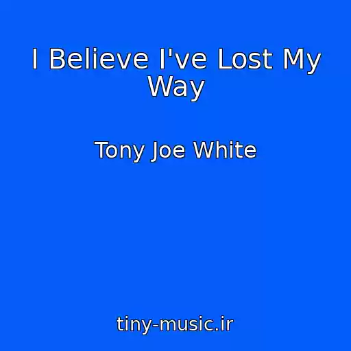 کاور آهنگ I Believe I've Lost My Way از Tony Joe White