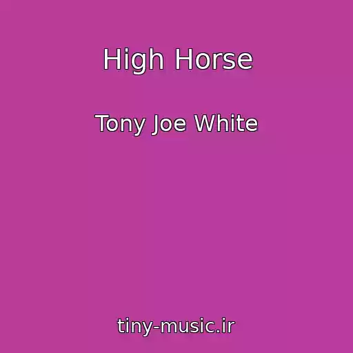 کاور آهنگ High Horse از Tony Joe White