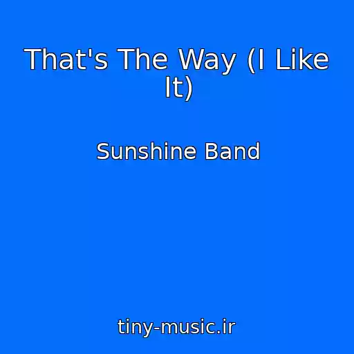 کاور آهنگ That's The Way (I Like It) از Sunshine Band