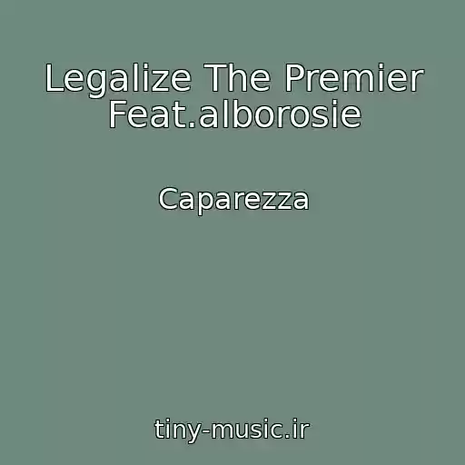کاور آهنگ Legalize The Premier Feat.alborosie از Caparezza