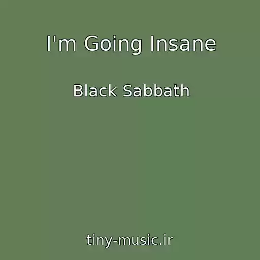 کاور آهنگ I'm Going Insane از Black Sabbath