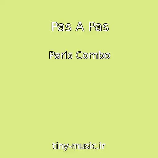 کاور آهنگ Pas A Pas از Paris Combo