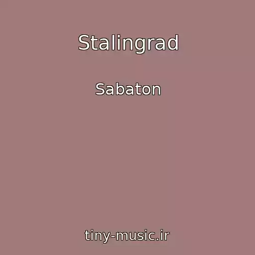 کاور آهنگ Stalingrad از Sabaton