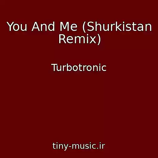 کاور آهنگ You And Me (Shurkistan Remix) از Turbotronic