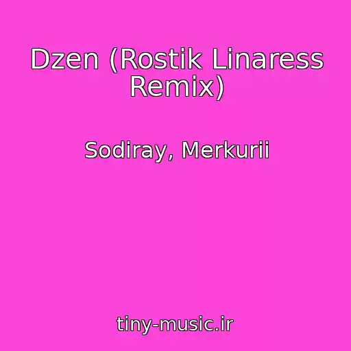 کاور آهنگ Dzen (Rostik Linaress Remix) از Sodiray, Merkurii