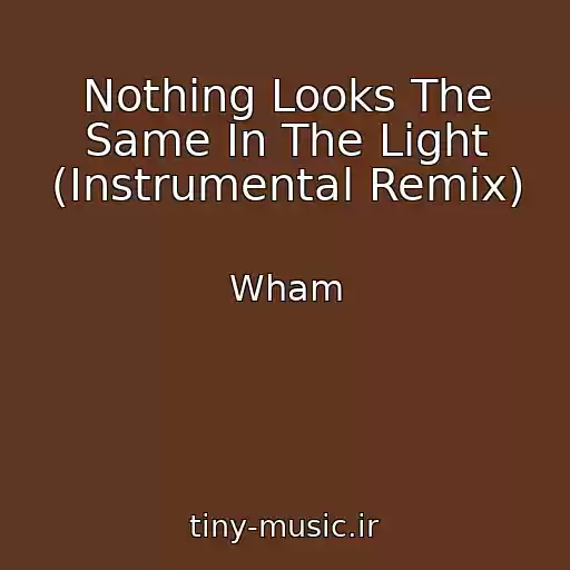 کاور آهنگ Nothing Looks The Same In The Light (Instrumental Remix) از Wham