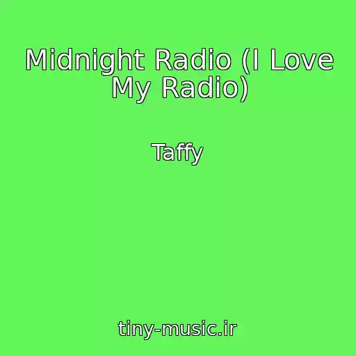 کاور آهنگ Midnight Radio (I Love My Radio) از Taffy
