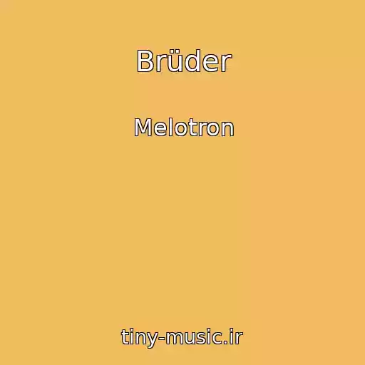 کاور آهنگ Brüder از Melotron