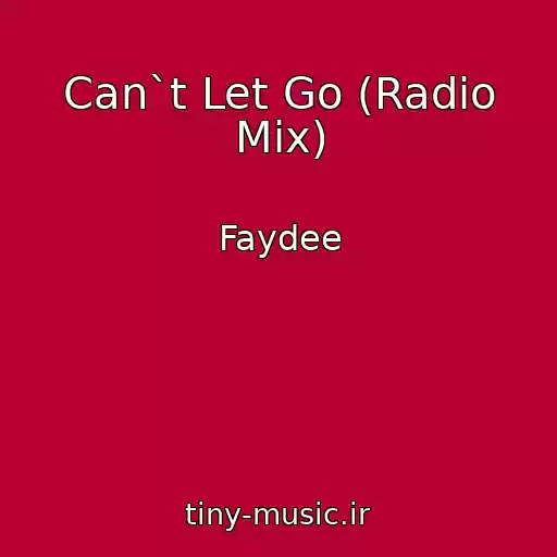 کاور آهنگ Can`t Let Go (Radio Mix) از Faydee
