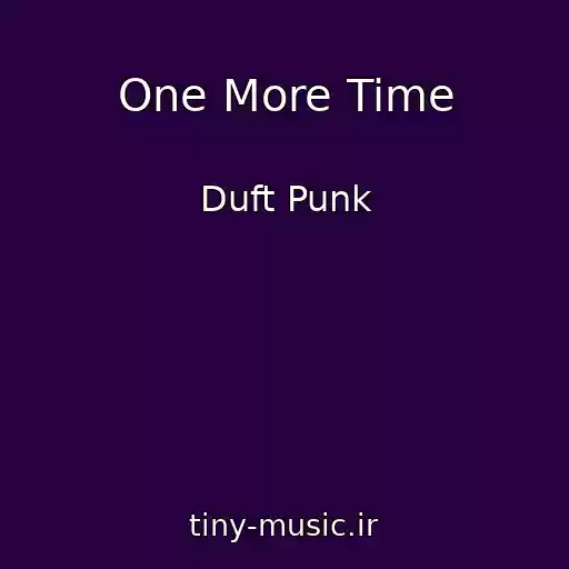 کاور آهنگ One More Time از Duft Punk