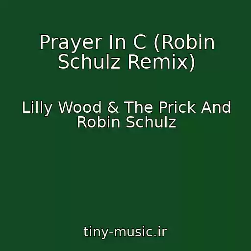 کاور آهنگ Prayer In C (Robin Schulz Remix) از Lilly Wood & The Prick And Robin Schulz