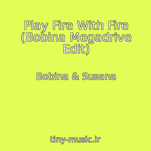 کاور آهنگ Play Fire With Fire (Bobina Megadrive Edit) از Bobina & Susana