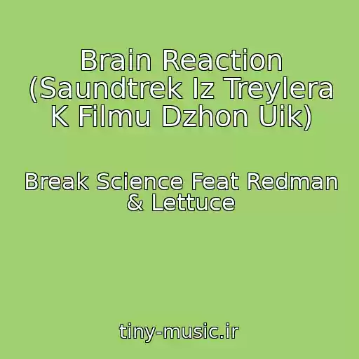 کاور آهنگ Brain Reaction (Saundtrek Iz Treylera K Filmu Dzhon Uik) از Break Science Feat Redman & Lettuce