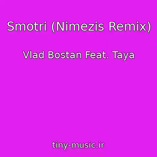 کاور آهنگ Smotri (Nimezis Remix) از Vlad Bostan Feat. Taya