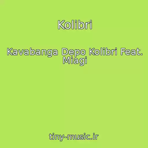کاور آهنگ Kolibri از Kavabanga Depo Kolibri Feat. Miagi