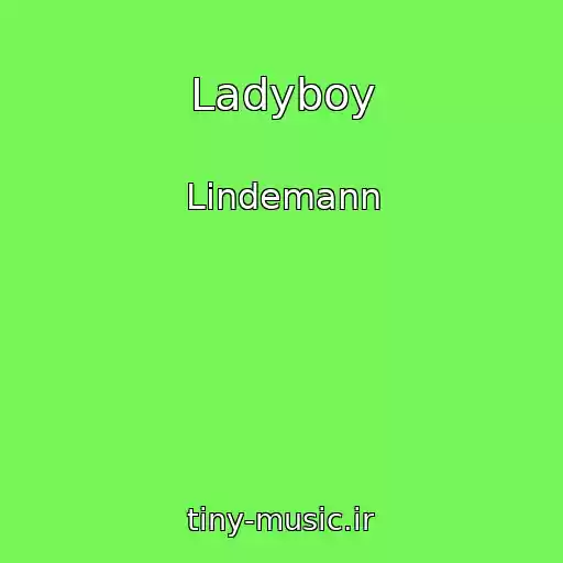 کاور آهنگ Ladyboy از Lindemann