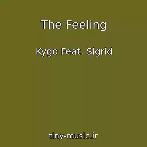 کاور آهنگ The Feeling از Kygo Feat. Sigrid