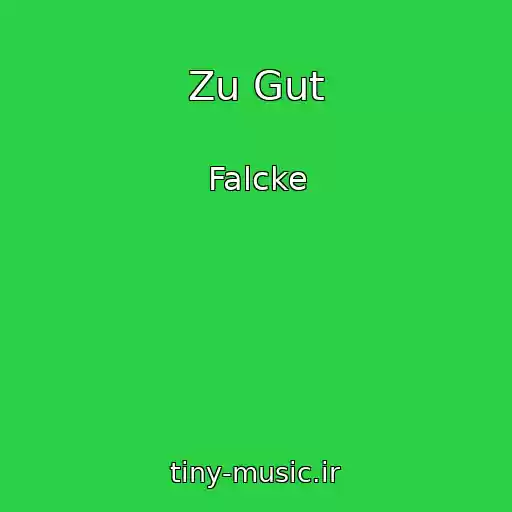 کاور آهنگ Zu Gut از Falcke