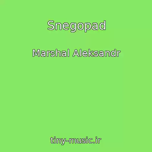 کاور آهنگ Snegopad از Marshal Aleksandr
