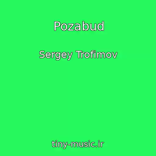 کاور آهنگ Pozabud از Sergey Trofimov