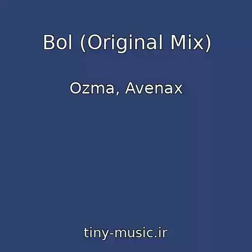 کاور آهنگ Bol (Original Mix) از Ozma, Avenax