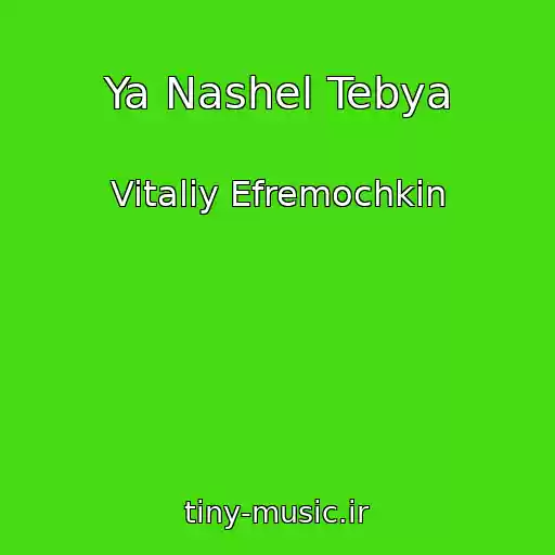 کاور آهنگ Ya Nashel Tebya از Vitaliy Efremochkin