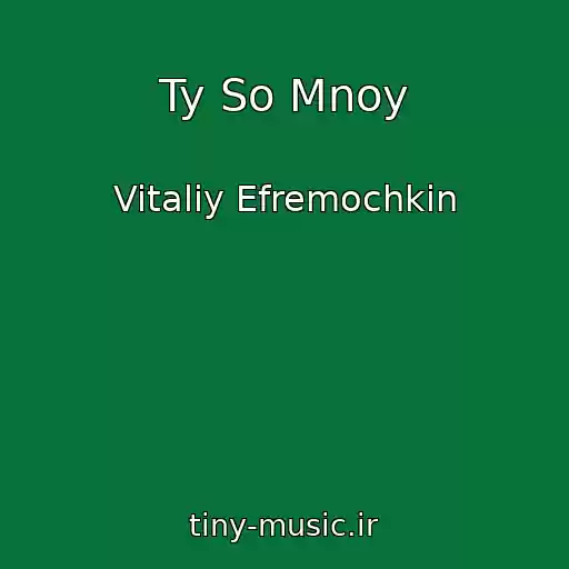 کاور آهنگ Ty So Mnoy از Vitaliy Efremochkin