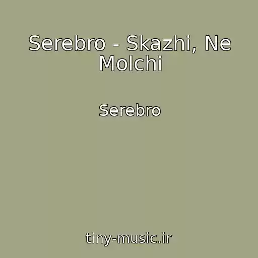 کاور آهنگ Serebro - Skazhi, Ne Molchi از Serebro