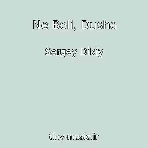 کاور آهنگ Ne Boli, Dusha از Sergey Dikiy