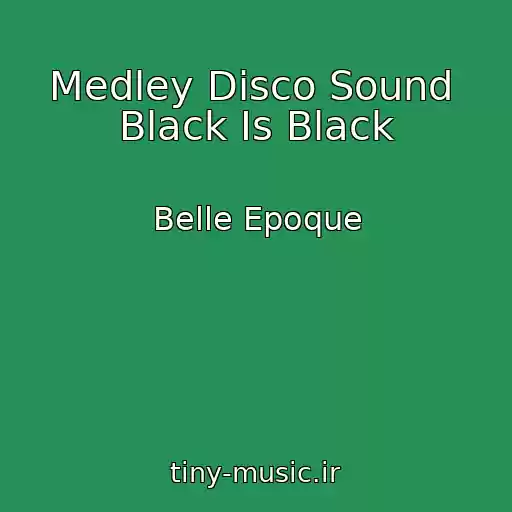 کاور آهنگ Medley Disco Sound  Black Is Black از Belle Epoque