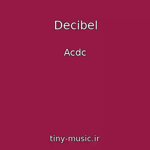 کاور آهنگ Decibel از Acdc