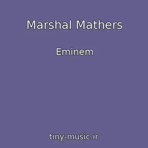 کاور آهنگ Marshal Mathers از Eminem