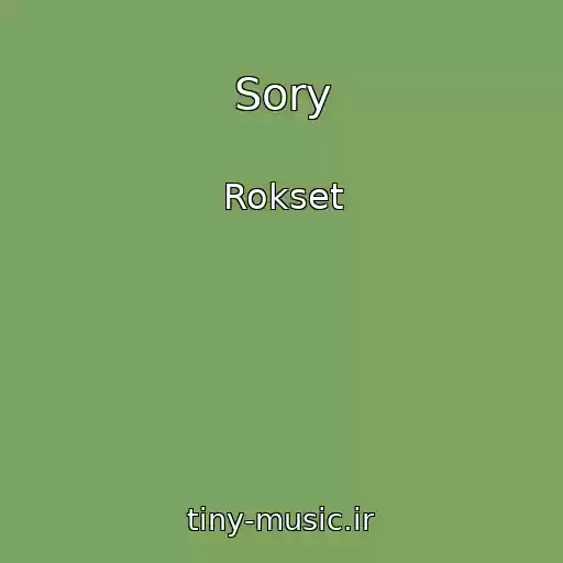 کاور آهنگ Sory از Rokset