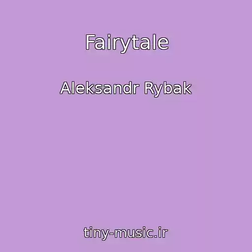 کاور آهنگ Fairytale از Aleksandr Rybak