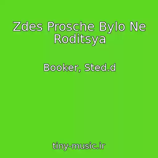 کاور آهنگ Zdes Prosche Bylo Ne Roditsya از Booker, Sted.d