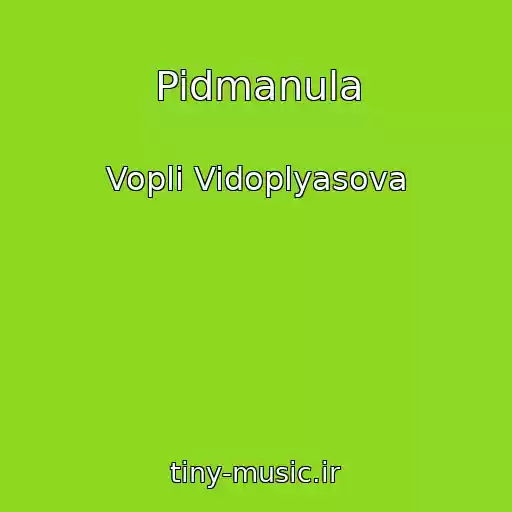 کاور آهنگ Pidmanula از Vopli Vidoplyasova