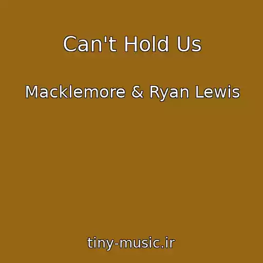 کاور آهنگ Can't Hold Us از Macklemore & Ryan Lewis