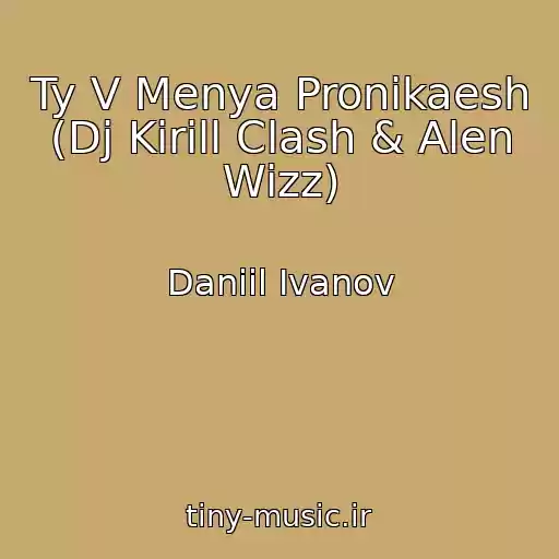 کاور آهنگ Ty V Menya Pronikaesh (Dj Kirill Clash & Alen Wizz) از Daniil Ivanov