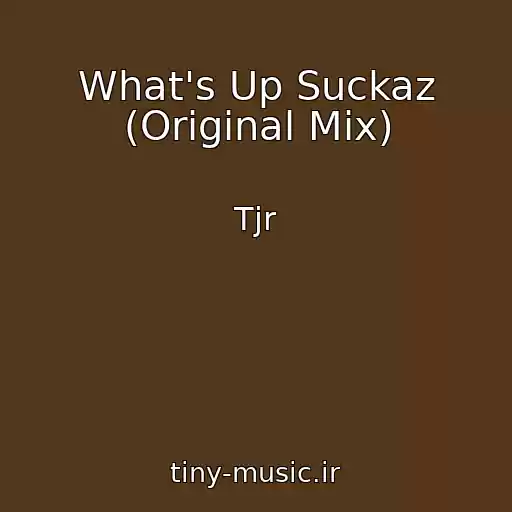 کاور آهنگ What's Up Suckaz (Original Mix) از Tjr