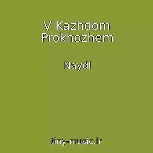 کاور آهنگ V Kazhdom Prokhozhem از Naydi