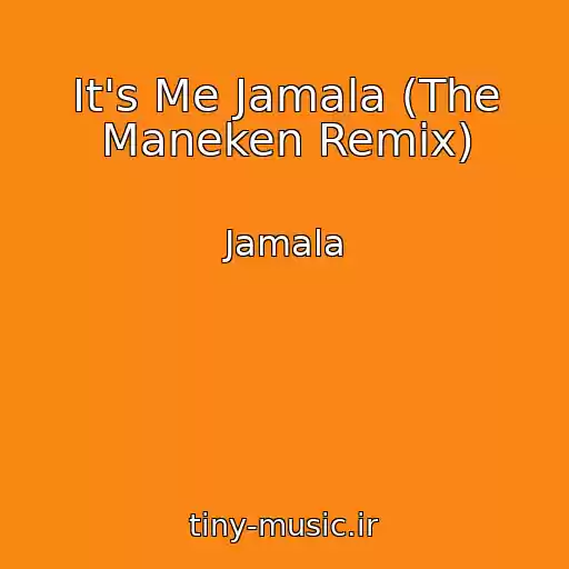 کاور آهنگ It's Me Jamala (The Maneken Remix) از Jamala