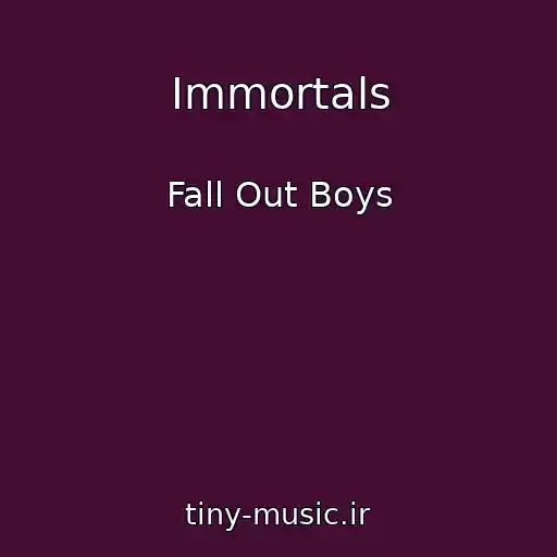 کاور آهنگ Immortals از Fall Out Boys