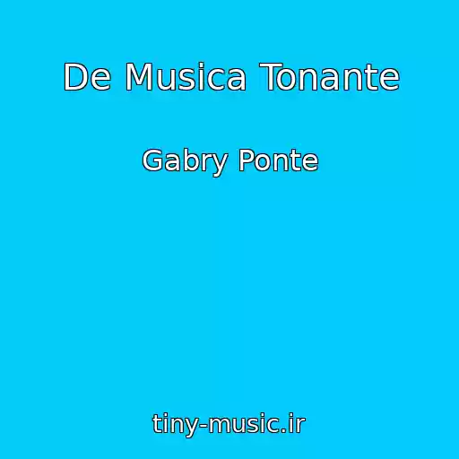 کاور آهنگ De Musica Tonante از Gabry Ponte