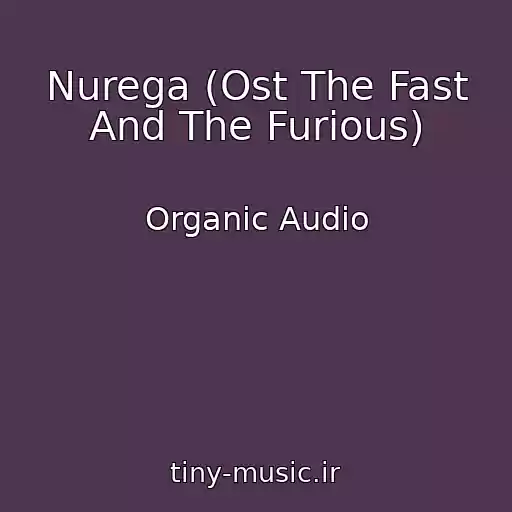 کاور آهنگ Nurega (Ost The Fast And The Furious) از Organic Audio