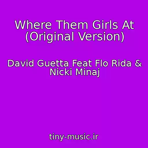 کاور آهنگ Where Them Girls At (Original Version) از David Guetta Feat Flo Rida & Nicki Minaj