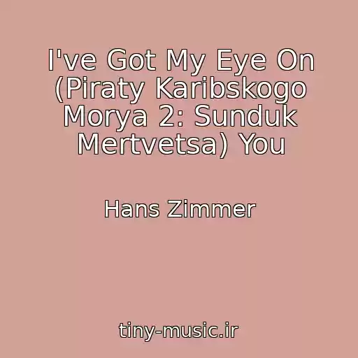 کاور آهنگ I've Got My Eye On (Piraty Karibskogo Morya 2: Sunduk Mertvetsa) You از Hans Zimmer